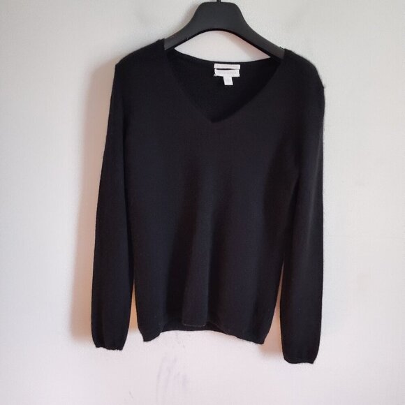 Ladies SZ S Charter Club V-Neck Cashmere Sweater - Picture 1 of 3